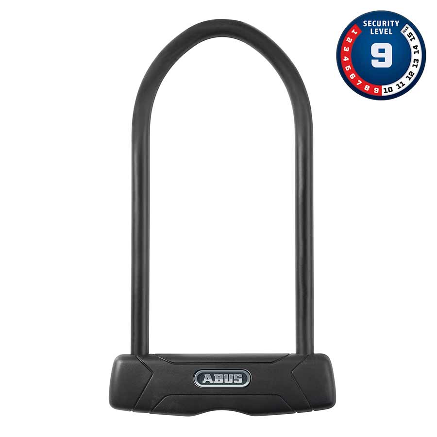 Abus Granit 460 U-Lock Key 12mm 15.0cm x 23.0cm 5.9" x 9" USH Black-Goodwynn'sGoodwynn's