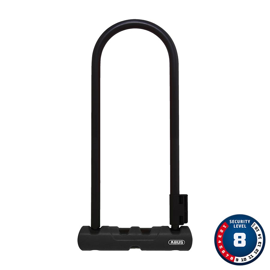 Abus Ultra 410 U-Lock - 11 x 6" SH34 Bracket Black/Green-Goodwynn'sGoodwynn's
