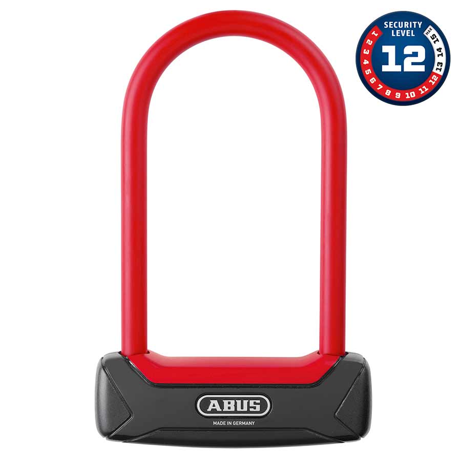 Abus Granit Plus 640 U-Lock 12mm x 83mm x 150mm (12mm x 3.3 x 5.9) Red-Goodwynn'sGoodwynn's
