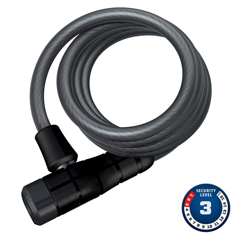 Abus Primo 5510K Cable with key lock 10mm x 180cm (12mm x 5.9)-Goodwynn'sGoodwynn's