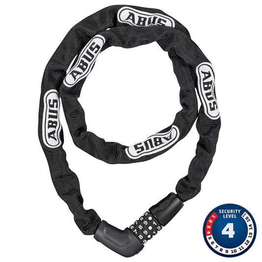 ABUS Steel-O-Chain 5805C Combination Lock: 75/5mm Black-Goodwynn's