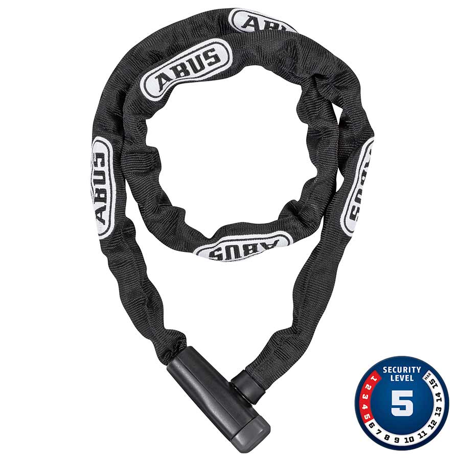 ABUS Steel-O-Chain 5805K Keyed Lock: 110/5mm Black-Goodwynn'sGoodwynn's