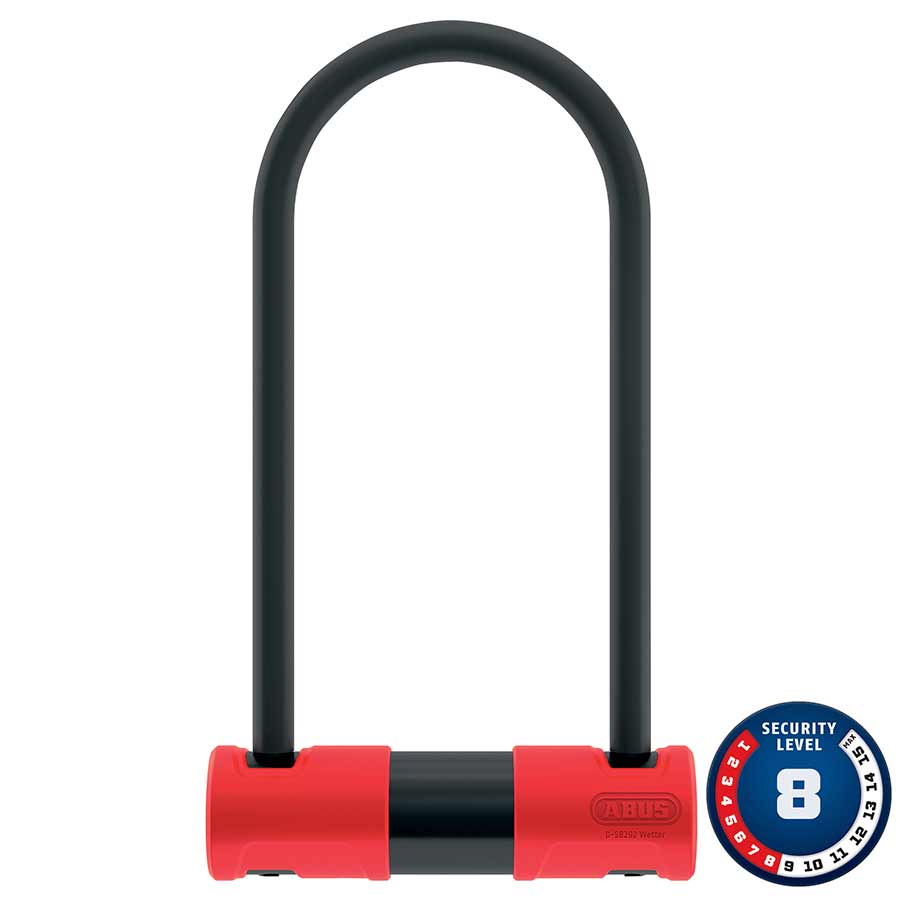Abus 440A Alarm U-Lock Key 170x230mm 6.7x9 Thickness in mm: 12mm Black-Goodwynn'sGoodwynn's