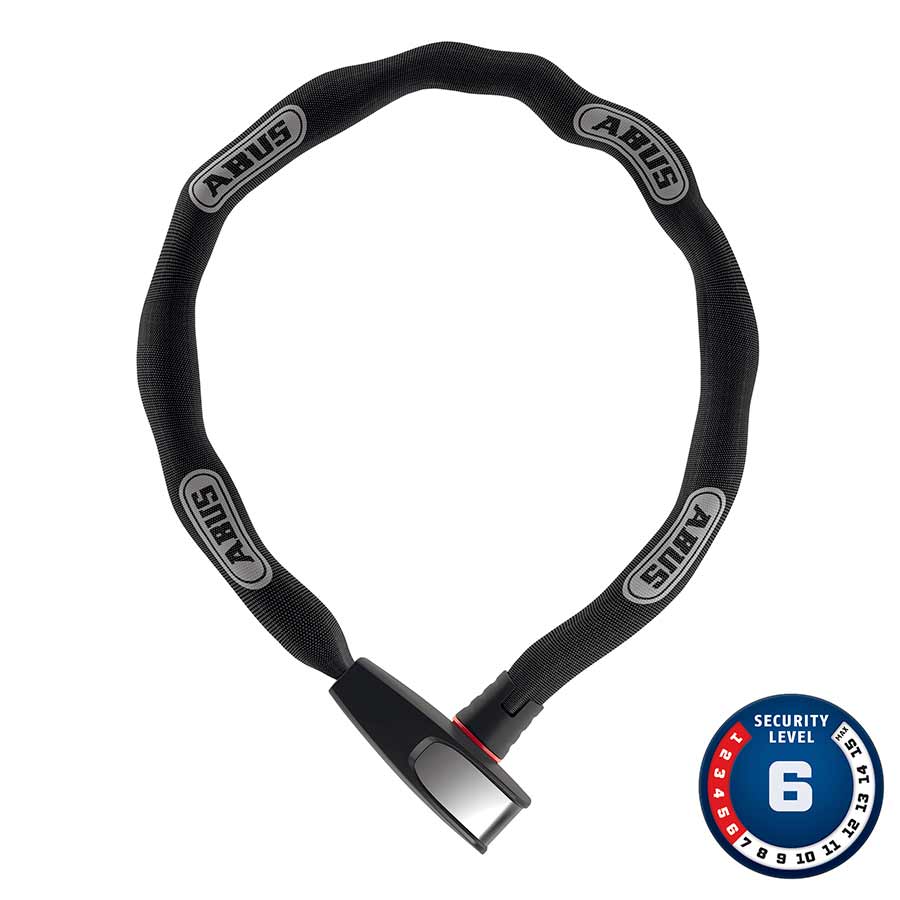 Abus Catena 6806K Chain Lock: Black 110cm-Goodwynn'sGoodwynn's