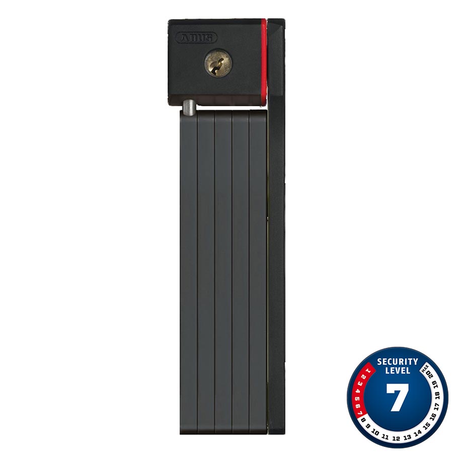 ABUS uGrip Bordo 5700 Folding Lock - 80cm/2.6ft Keyed Black-Goodwynn'sGoodwynn's