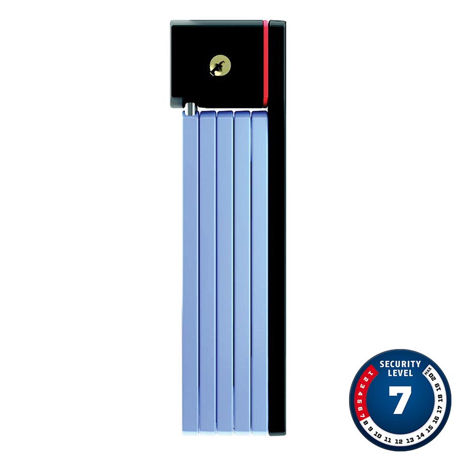 Abus Bordo uGrip 5700 SH Folding Lock Key 80cm 2.6 5mm Blue-Goodwynn'sGoodwynn's
