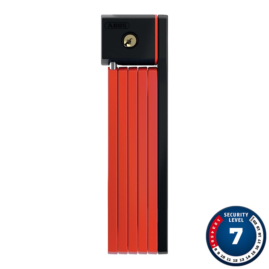 Abus Bordo uGrip 5700 SH Folding Lock Key 80cm 2.6 5mm Red-Goodwynn'sGoodwynn's