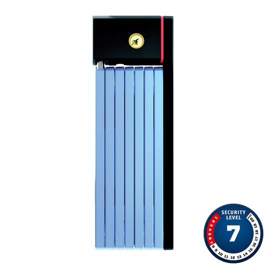 Abus Bordo Big uGrip 5700 Folding Lock Key 100cm 3.3 5mm Blue-Goodwynn's