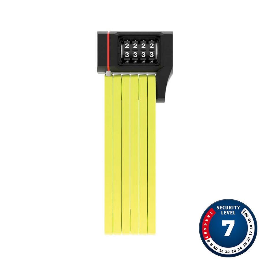 Abus Bordo uGrip 5700C Folding Lock Combination 80cm 2.6 5mm Green-Goodwynn'sGoodwynn's
