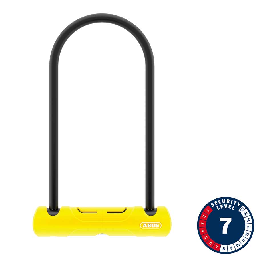 ABUS 402 U-Lock - 4.3x9" Keyed Black Includes bracket-Goodwynn'sGoodwynn's