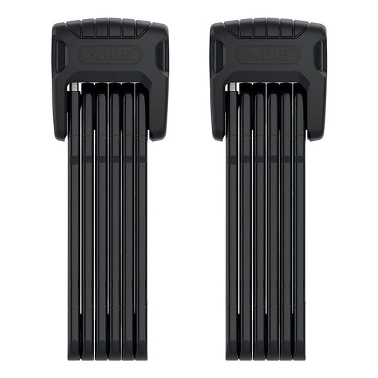 Abus Bordo Granit XPlus 6500 TwinSet Folding Lock Key 90cm 3.0 x 2 5.5mm Black Set-Goodwynn's