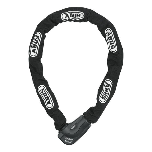 ABUS Keyed Chain Lock Granit City XPlus Chain (110cm): Black-Goodwynn's