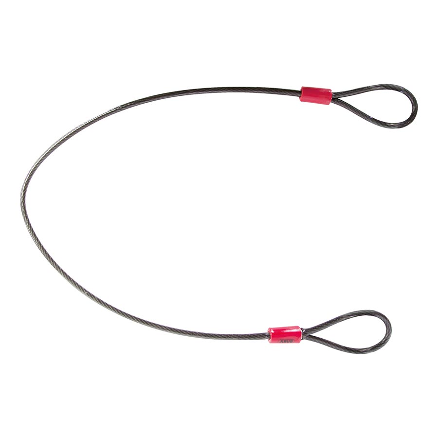 ABUS Cobra Seat Leash: 5mm x 75cm (2.5ft): Black-Goodwynn'sGoodwynn's