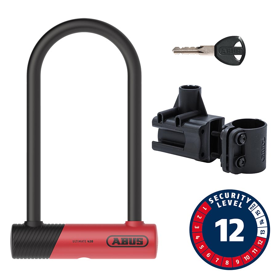 Abus 420K/150HB230 USH U-Lock - Black-Goodwynn'sGoodwynn's
