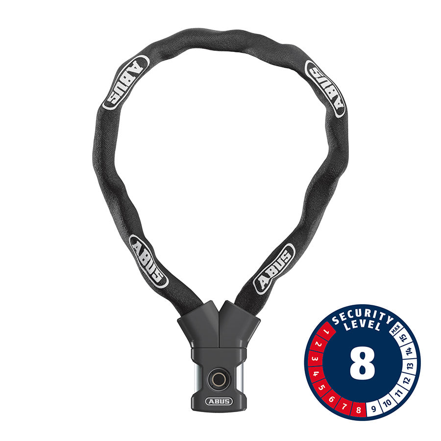 Abus Yardo Chain Lock Fingerprint 7mm 85cm 2.8 Black