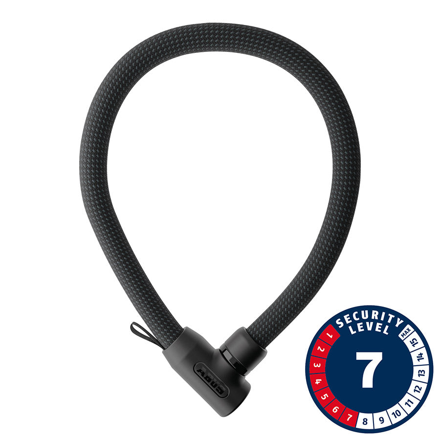 Abus Yarnit 4004K Chain Lock Key 4mm 85cm 2.8' Black-Goodwynn'sGoodwynn's