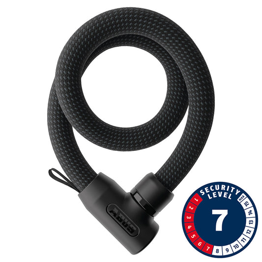 Abus Yarnit 4004K Chain Lock Key 4mm 110cm 3.6' Black-Goodwynn's