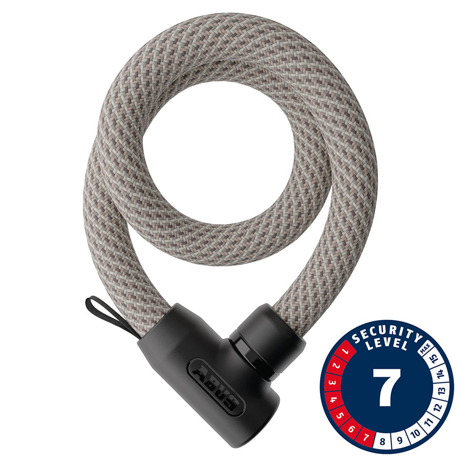 Abus Yarnit 4004K Chain Lock Key 4mm 110cm 3.6' Sand Stone-Goodwynn'sGoodwynn's