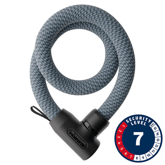 Abus Yarnit 4004K Chain Lock Key 4mm 110cm 3.6' Denim Blue-Goodwynn's