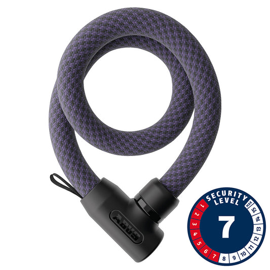 Abus Yarnit 4004K Chain Lock Key 4mm 110cm 3.6' Midnight Purple-Goodwynn's