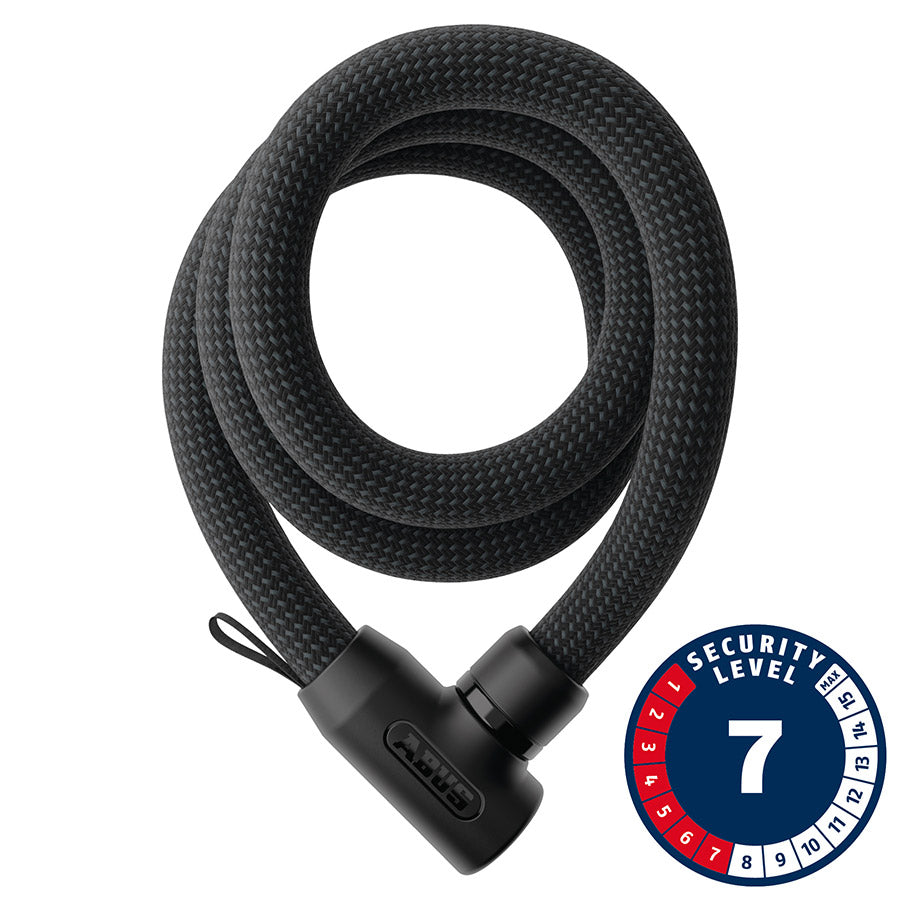 Abus Yarnit 4004K Chain Lock Key 4mm 140cm 4.6' Black-Goodwynn'sGoodwynn's