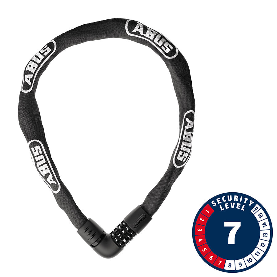 Abus Tresor 6807C/110 Chain Lock - Black-Goodwynn'sGoodwynn's