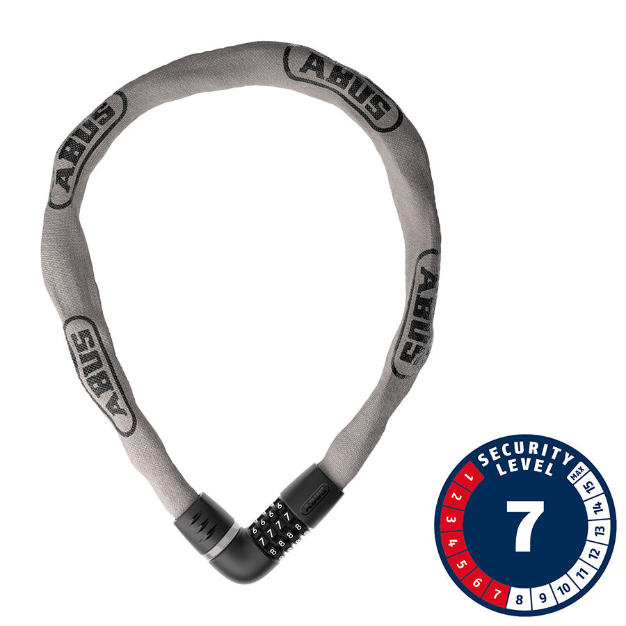 Abus Tresor 6807C/140 Chain Lock - Black-Goodwynn'sGoodwynn's