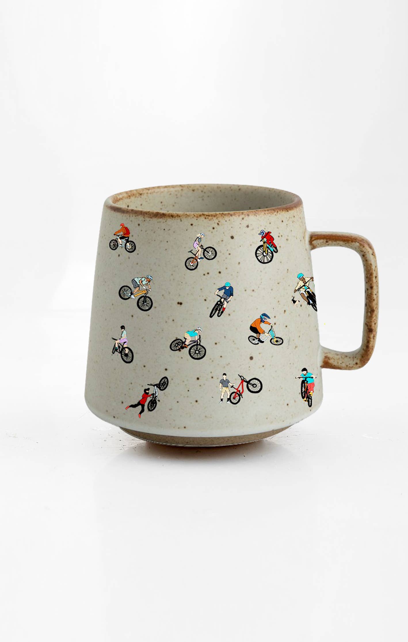 Artsy Em - Mt. Biker Trails Stoneware Adventure Mug