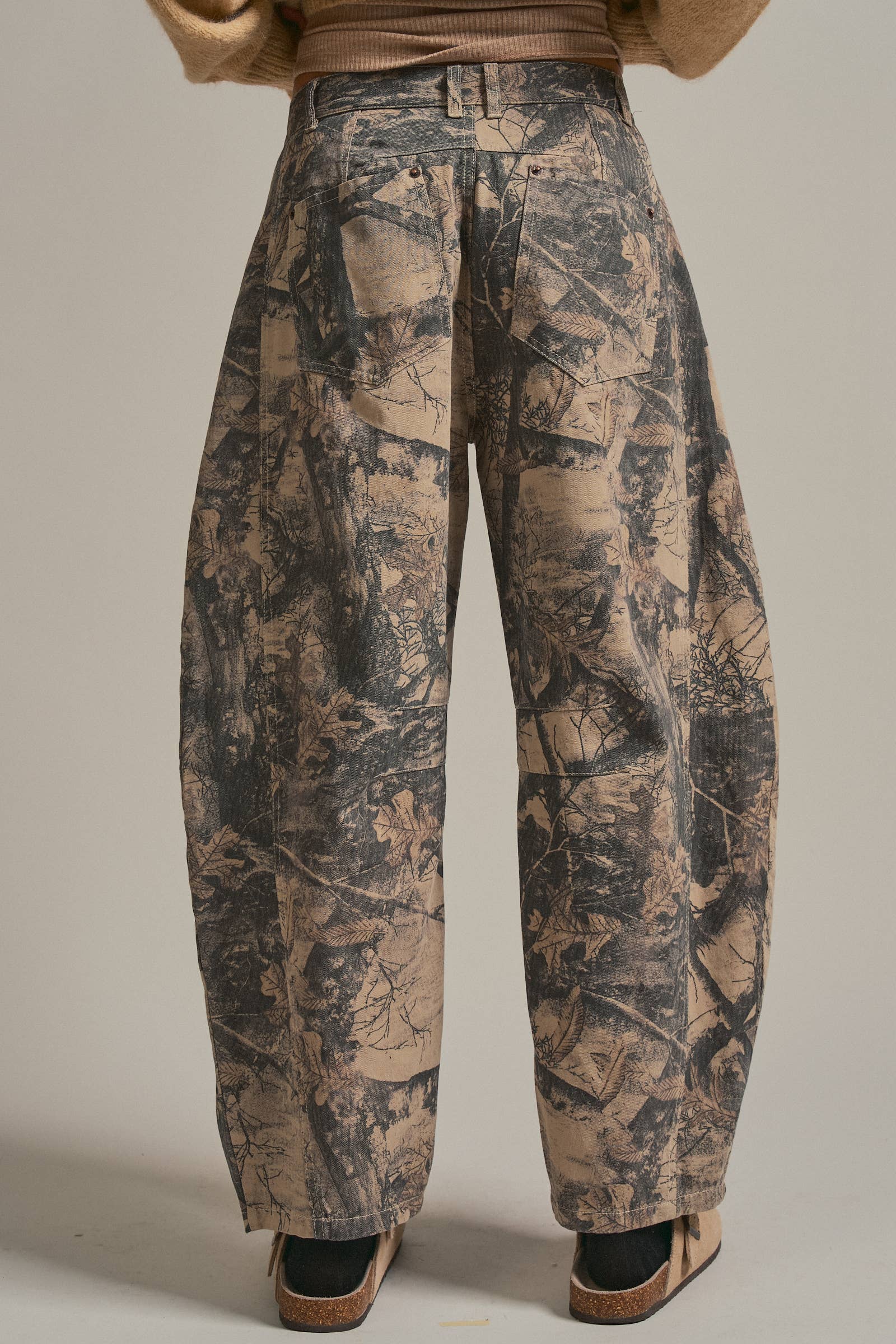 Urban Daizy - Camo Print Cotton Balloon Pants-Goodwynn'sGoodwynn's