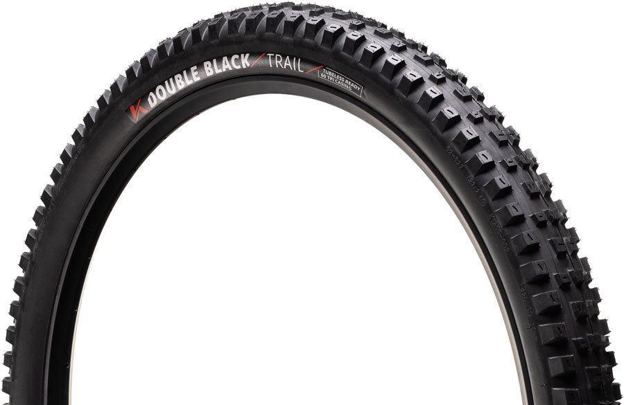 Kenda Double BLK Tire - 29 x 2.60 Tubeless Folding BLK Trail Dual Layer K-Series-Goodwynn'sGoodwynn's