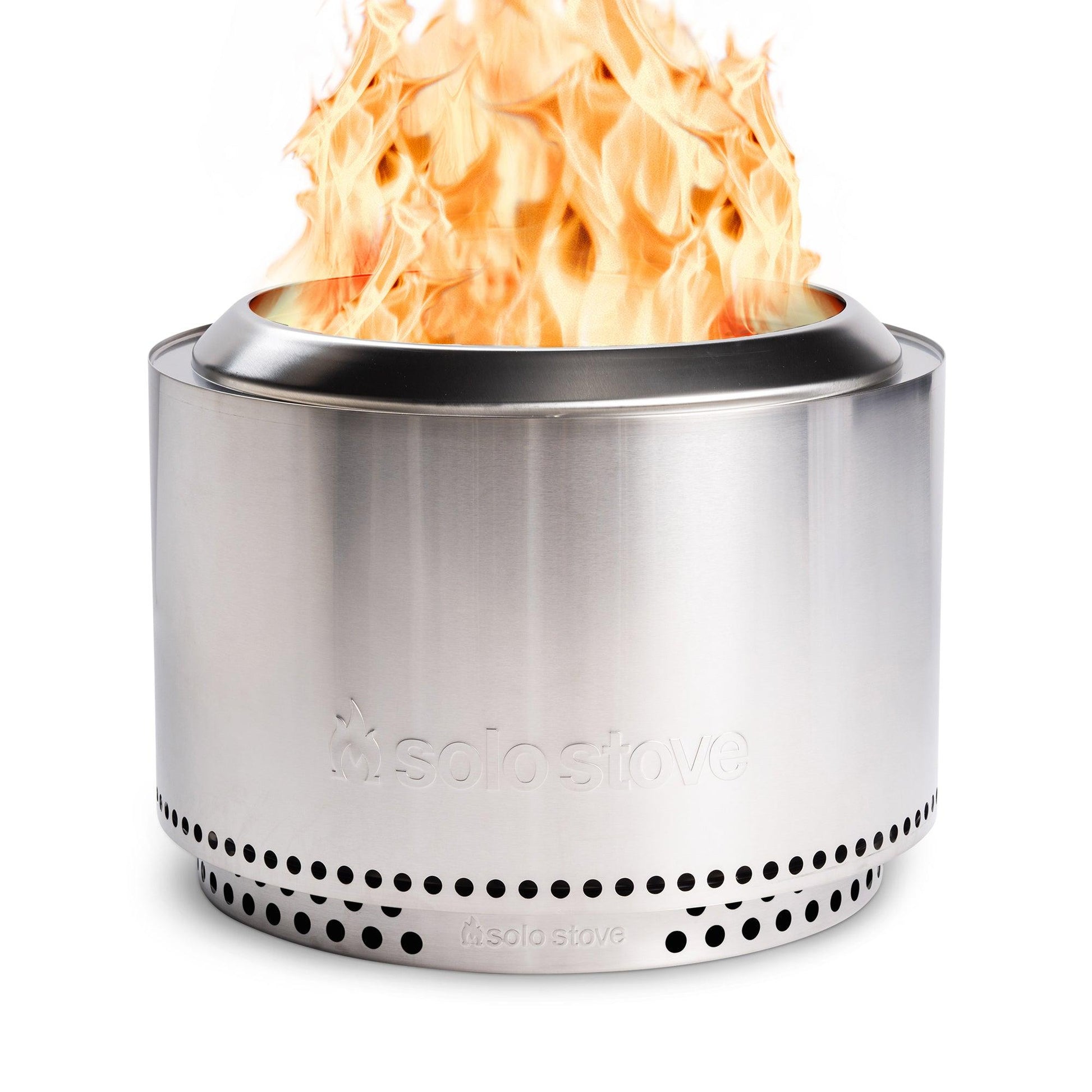 Solo Stove Bundle - Ranger/Bonfire/Yukon/Canyon 2.0 with Stand, Smokeless Fire Pit | Wood Burning Fireplaces with Removable Ash Pan, Portable Outdoor Firepit - Ideal for Camping & Outdoor Spaces, Stainless Steel-Goodwynn'sGoodwynn's