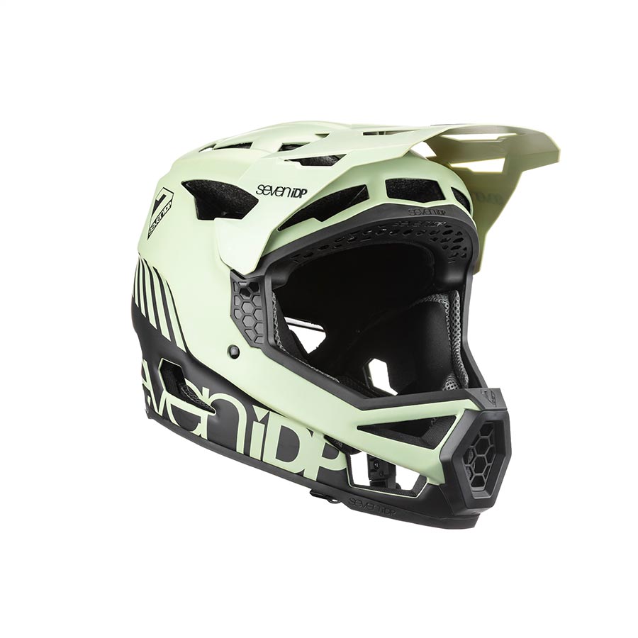7iDP Project 23 Fiber Glass Full Face Helmet XL 61 - 62cm Glacier Green/Black-Goodwynn'sGoodwynn's