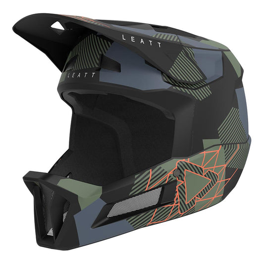 Leatt MTB Gravity 2.0 Men Full Face Helmet Camo XXL 63-64cm