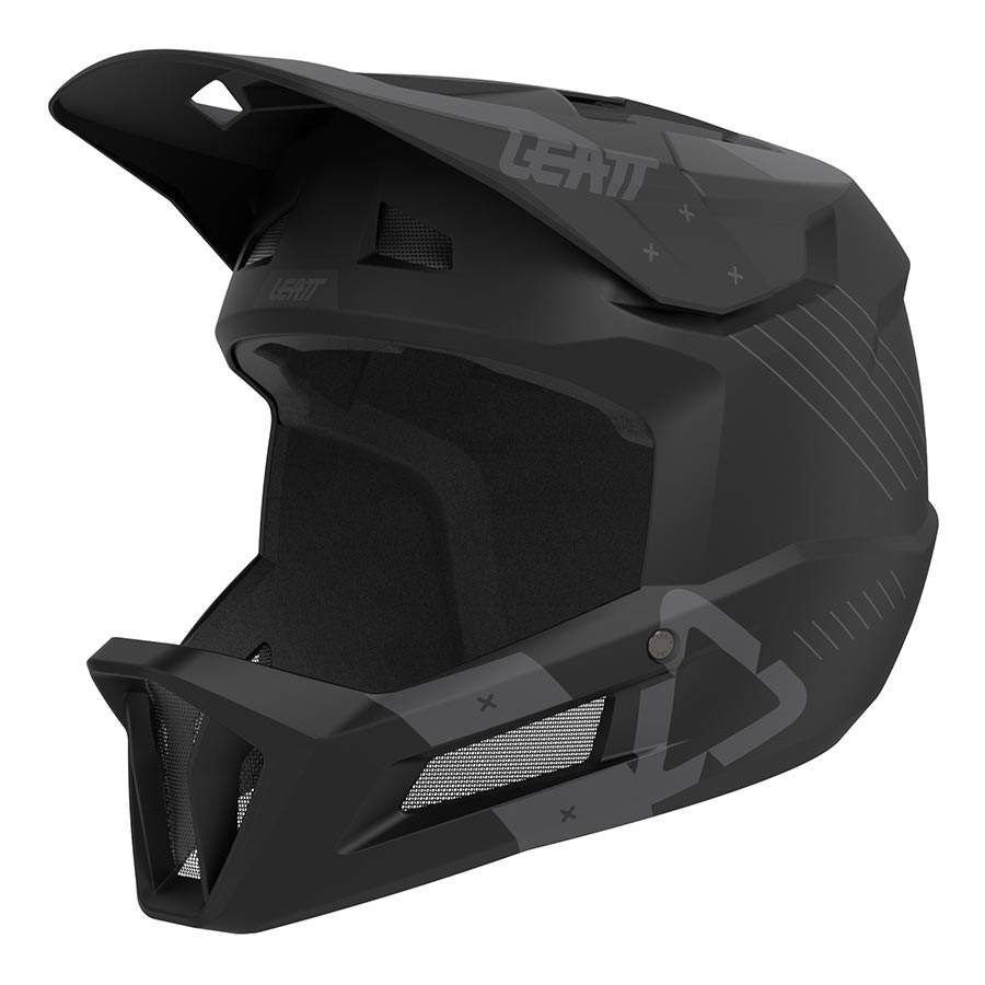 Leatt MTB Gravity 2.0 Men Full Face Helmet Stealth XL 61-62cm-Goodwynn'sGoodwynn's