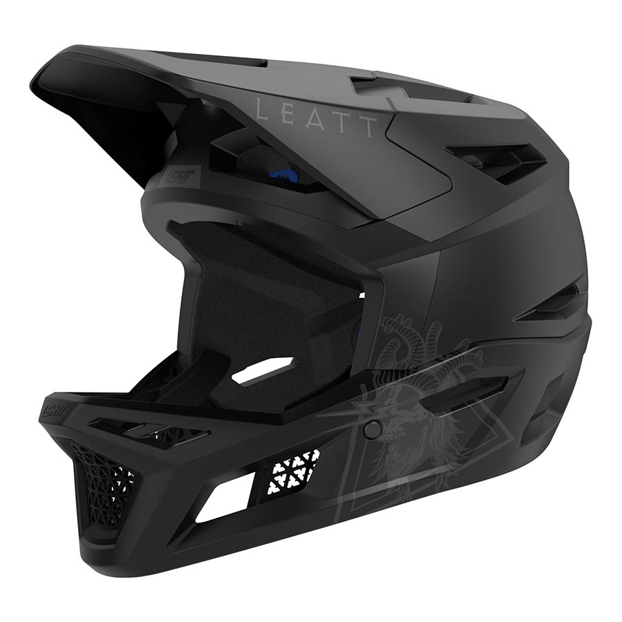 Leatt MTB Gravity 4.0 Men Full Face Helmet Stealth S 55-56cm-Goodwynn'sGoodwynn's