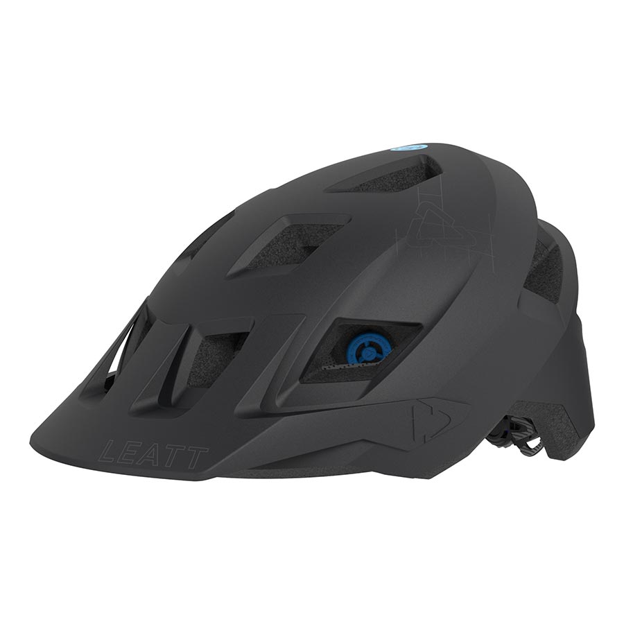 Leatt MTB AllMtn 1.0 Men Helmet Stealth S 51-55cm-Goodwynn'sGoodwynn's