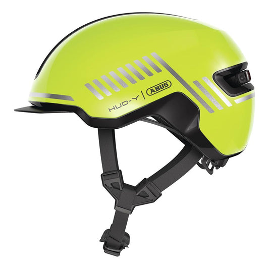 Abus Hud-Y Helmet M 52 - 58cm Signal Yellow-Goodwynn's