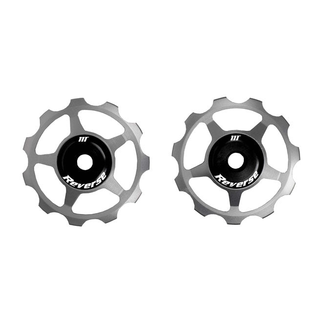Reverse Aluminum Pulley Set For Colab Chain Tensioner Silver-Goodwynn'sGoodwynn's