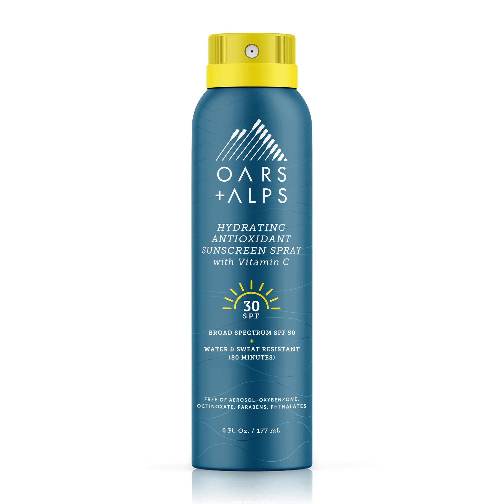Oars + Alps - Hydrating Antioxidant SPF 30 Sunscreen Spray, Vit C-Goodwynn'sGoodwynn's