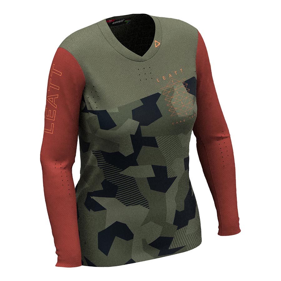 Leatt MTB Gravity 4.0 Women Jersey Camo XL-Goodwynn'sGoodwynn's