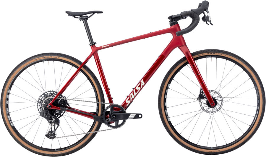 Salsa Flyway C Apex Eagle AXS 12 Bike - 700c Carbon Canyon Red Medium/Large-Goodwynn'sGoodwynn's