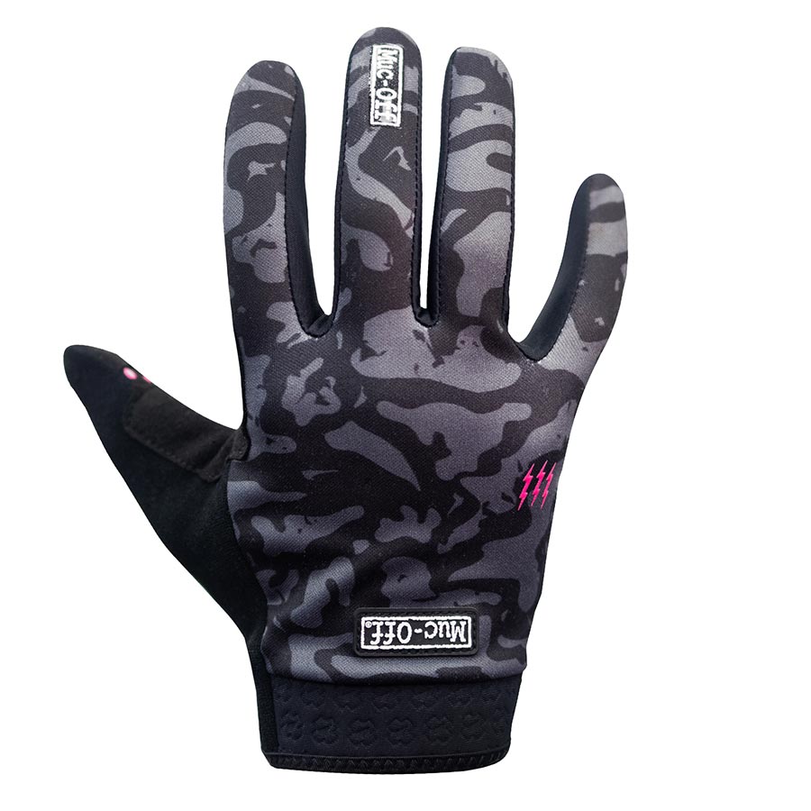 Muc-Off MTB Ride Full Finger Gloves Grey Camo L Pair