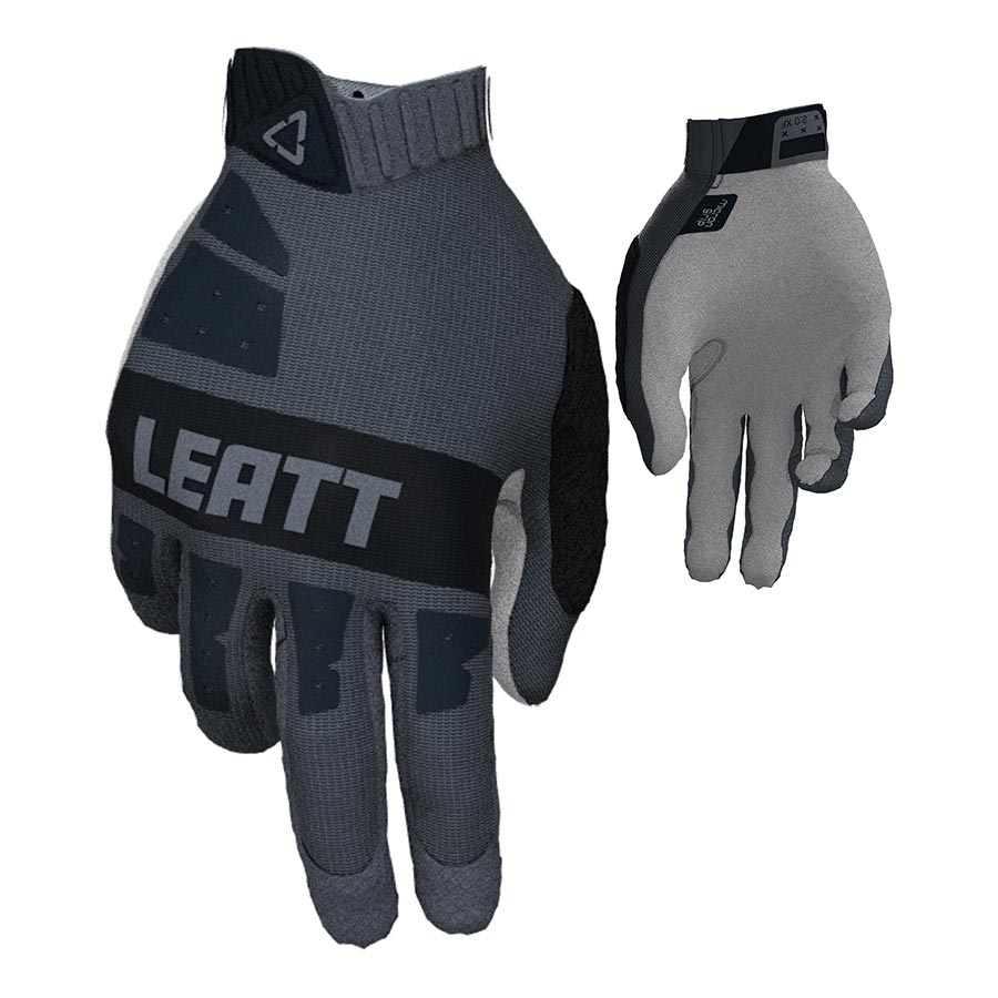 Leatt MTB 2.0 X-Flow Men Full Finger Gloves Stealth S-Goodwynn'sGoodwynn's