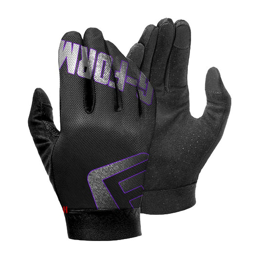 G-Form Tempo Glove Full Finger Gloves Black Purple XXL Pair-Goodwynn's