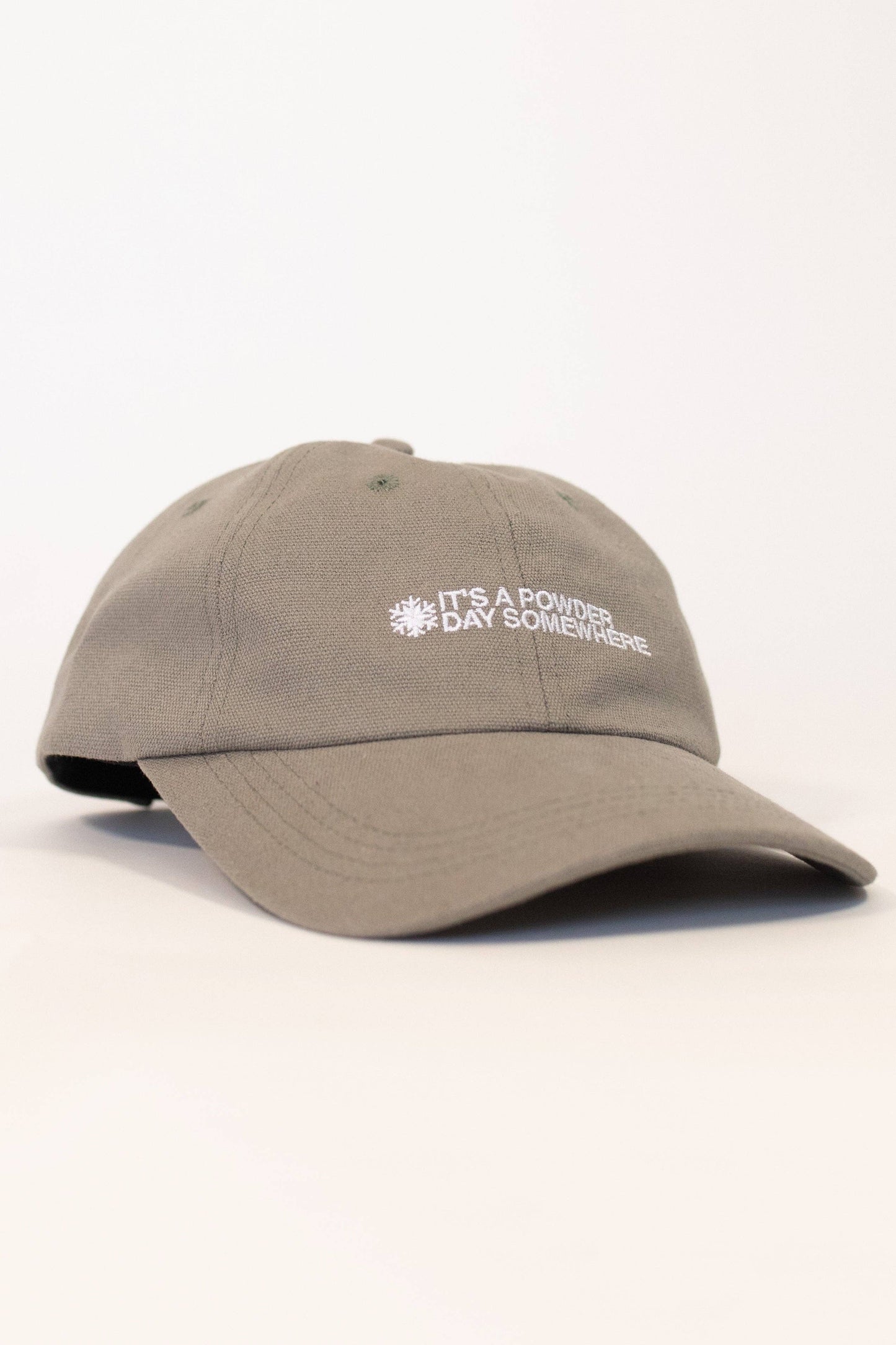 Ski Like a Girl - It's a Powder Day Somewhere Dad Hat