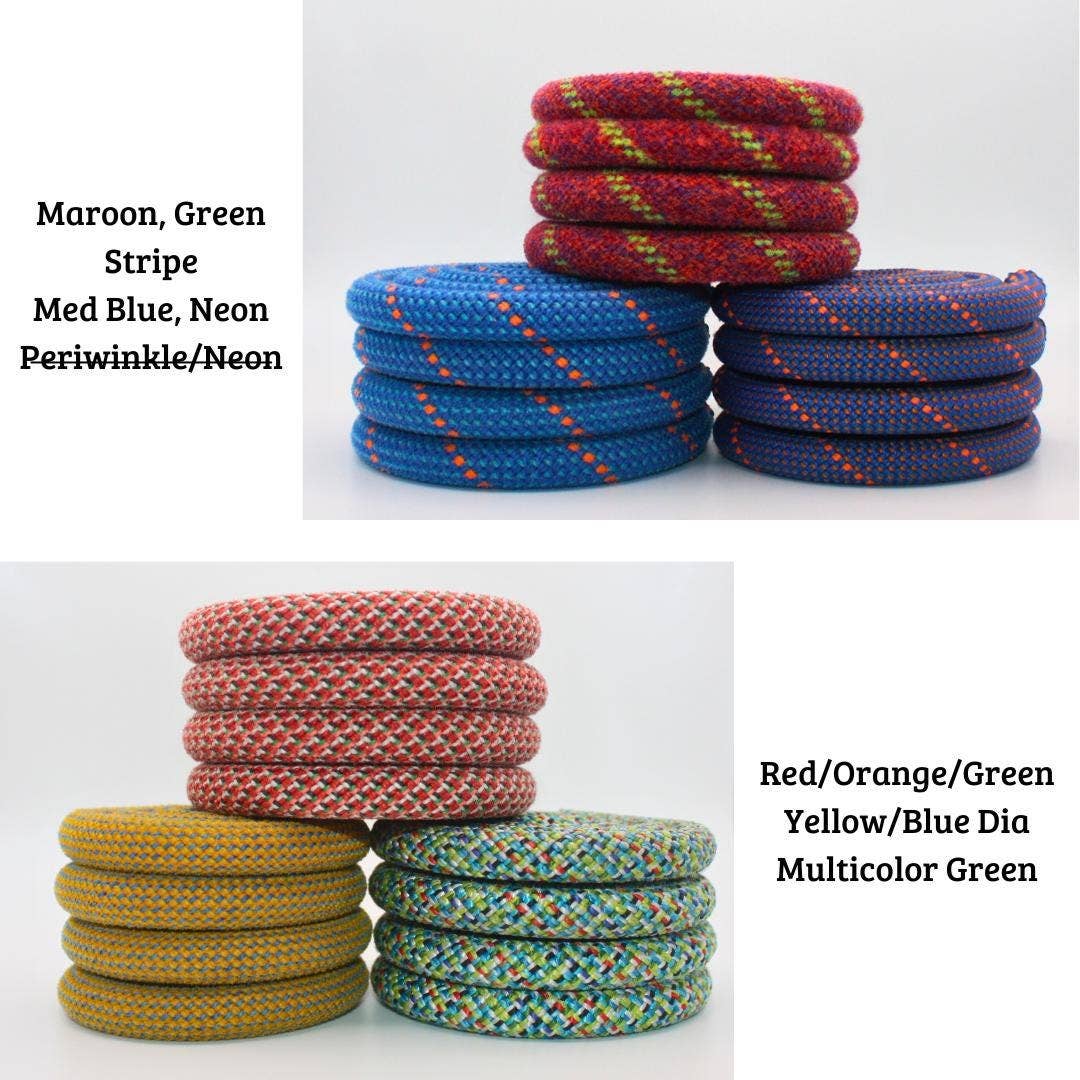 Climber Crafts - Handmade Upcycled Climbing Rope Coasters Set of-Goodwynn'sGoodwynn's