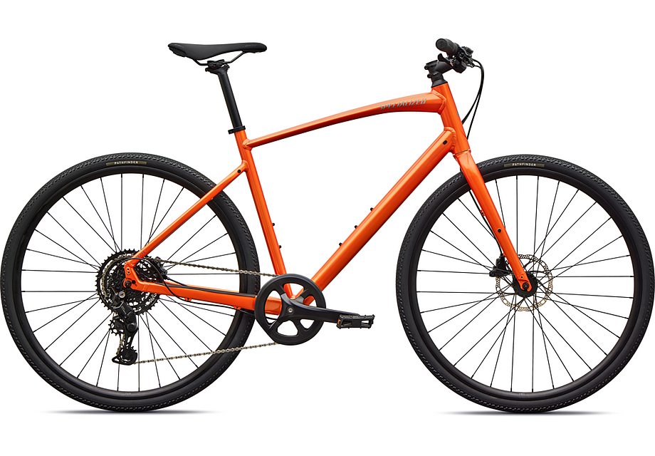 2026 Specialized Sirrus X 2.0 Km Bike Gloss Tangerine / Shadow Silver Frost Reflective Xxs-Goodwynn'sGoodwynn's