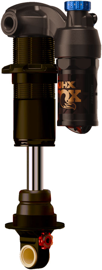FOX DHX Factory Rear Shock - Trunnion Metric 205 x 60 mm 2-Position Lever Hard Chromoly Stanchion BLK-Goodwynn'sGoodwynn's