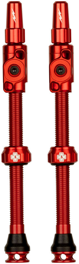 Muc-Off Big Bore Lite Tubeless Valve Stems - 2XLarge 70mm  Red-Goodwynn'sGoodwynn's