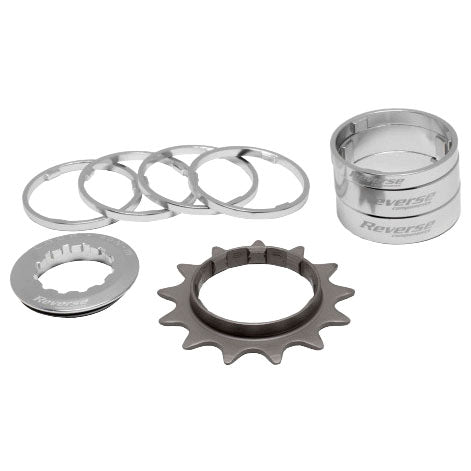 Reverse Single Speed Kit 13t Silver-Goodwynn'sGoodwynn's
